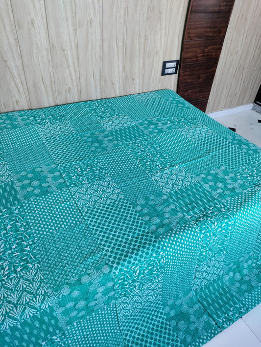 Katha Bedcover - Checks