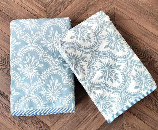 Mulmul Tulip Single Dohar Pair(2Pc Set)