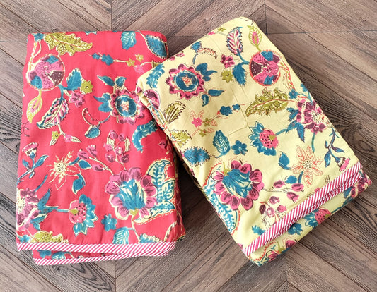 Mulmul Tulip Single Dohar Pair(2Pc set)